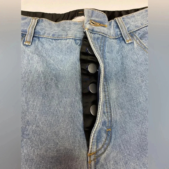 Koche striped wide leg jeans - Picture 5 of 16